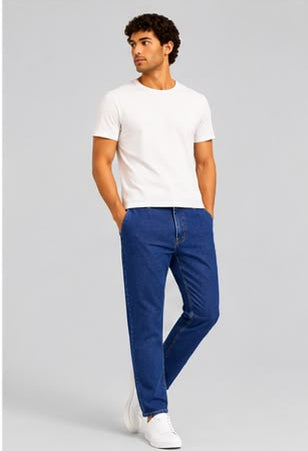Medium Blue Jeans