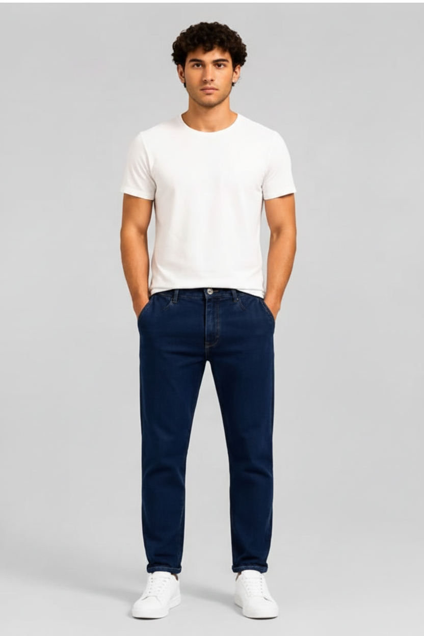 Dark Blue Jeans - Full Model